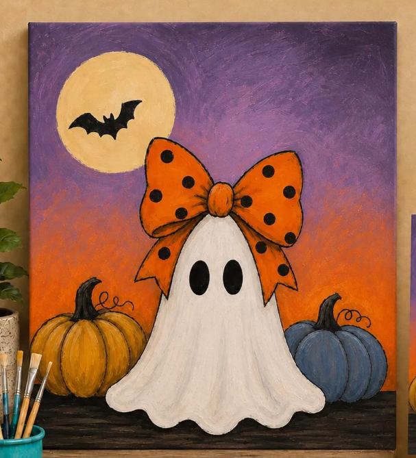 10/22 Bow Ghost paint class