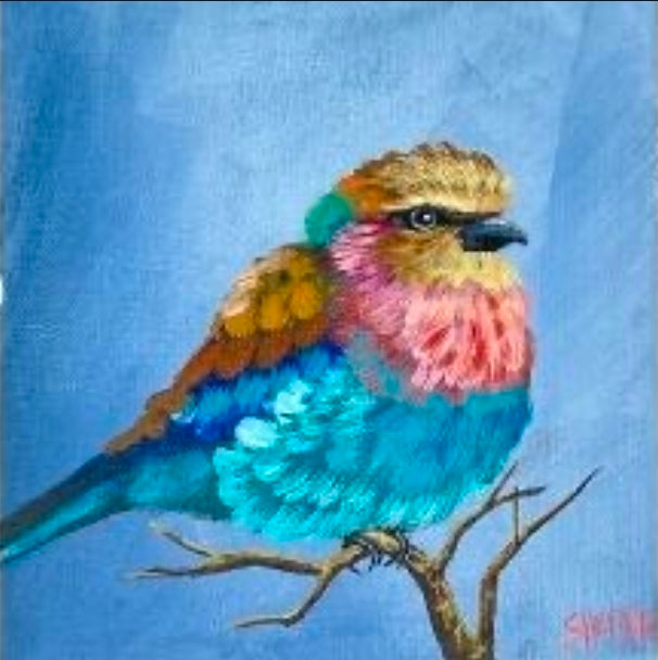 07/30 Bird painting class